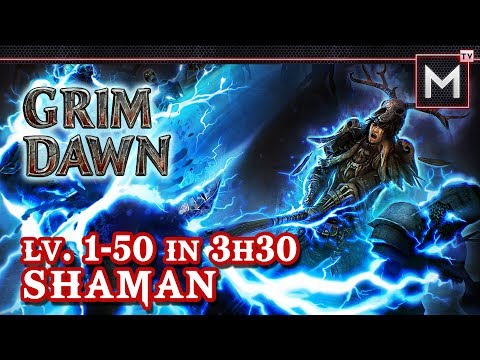 Shaman Leveling 1 to 50 In 3Hrs - Grim Dawn AoM