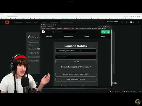 Kreekcraft reveals HIS ROBLOX PASSWORD (not clickbait)