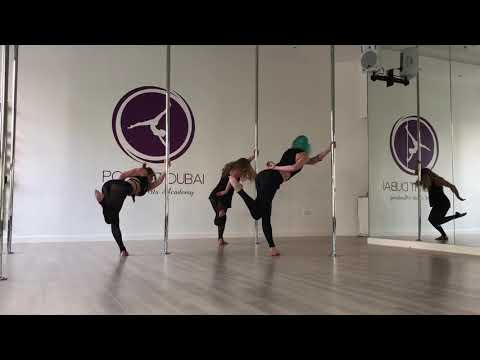 Contemporary pole choreography - music by Sevdaliza Human