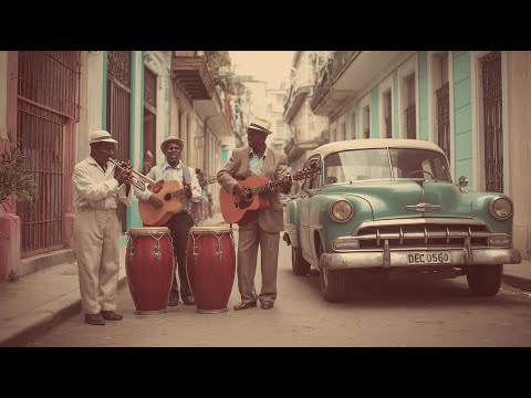 Old Cuban Street Music 🎺 Nostalgic Havana Vibe | Retro Son Cubano, Spanish Vocals