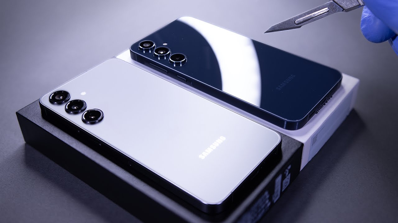 S24 Plus vs A55 5G Unboxing and Camera Test! - ASMR