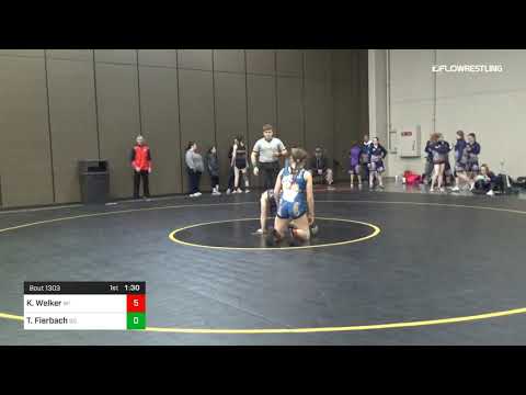 132 Lbs Semifinal Kylie Welker Team Wisconsin Vs Taylor Fierbach Team South Dakota