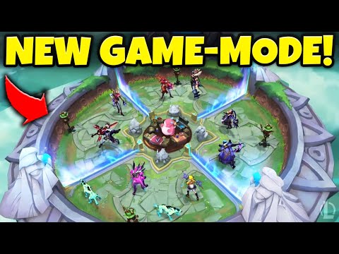RIOT RELEASED THE NEW 2v2v2v2 GAME MODE AND IT'S AMAZING!