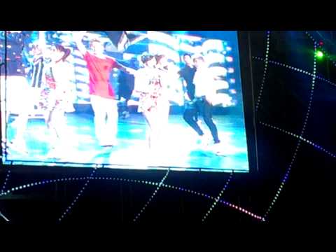 GDA 160113 [FANCAM] SECRET AND B.A.P CRASH