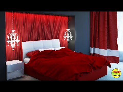 Top 100 Bedroom Interior Design Ideas | Burgundy bedroom - a bold choice in interior design.
