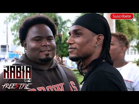What a Cure🤣(FAT vs. THIN) La Rabia 24 vs. El Flapel - Freestyle in Barahona