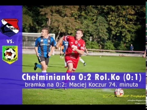Chełminianka Chełmno - Rol.Ko Konojady, gol na 0:2