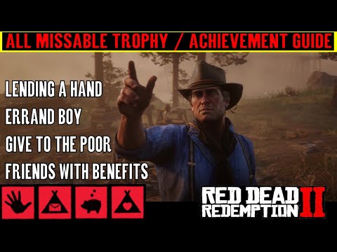 Red Dead Redemption 2 All MISSABLE Trophy / Achievement Guide