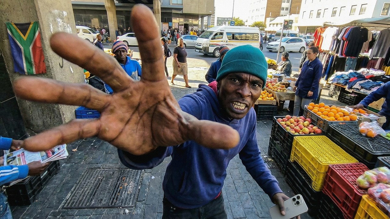 INTENTA R0BARME y LO PILLO EN EL MOMENTO 🇿🇦