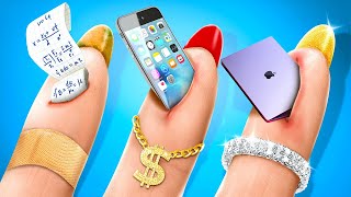 Download lagu Kiat Sekolah untuk Siswa KAYA vs Siswa MISKIN! Ide-ide DIY yang Lucu oleh 123 GO! mp3