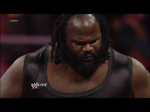 Mark Henry Beats Down Sheamus With a Leather Belt Raw May 6 2013