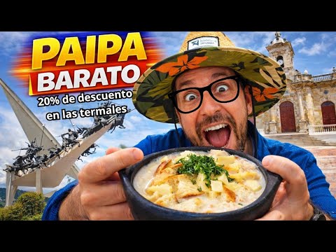 🇨🇴 Paipa Termales BARATO Boyacá Colombia 😱🔥 Guía completa Qué hacer | Dónde Hospedarse | Dónde comer