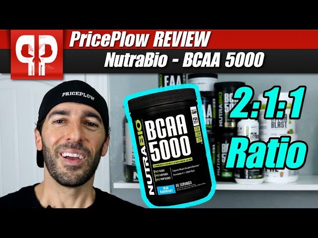 NutraBio - BCAA 5000 Review BEST BLUE EVER