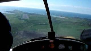 preview picture of video 'Cessna 170 Landing At Colonsay'