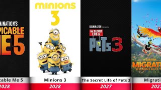 All Illumination Animated Movie Sequels – Released and Upcoming