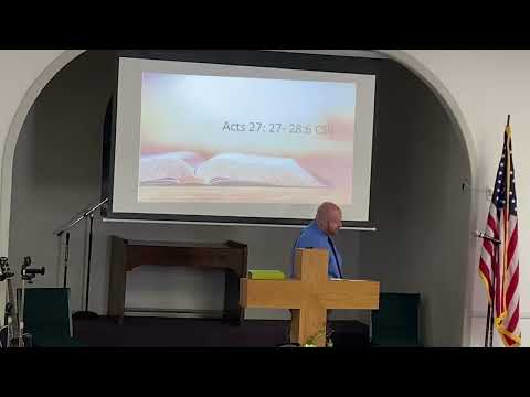 Full Speed Ahead Into The Promises of God. Acts 27:27-28:6