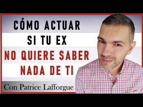 My ex DOESN'T WANT TO HAVE ANYTHING about me. How should I react?