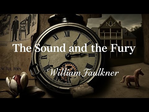 The Sound and the Fury by William Faulkner | Full Audiobook with Text | Southern Gothic
