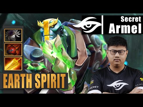 Earth Spirit Mid | Secret.Armel | YOU'RE STILL NOT GONNA TRY THIS MID? | 7.34b Gameplay Highlights