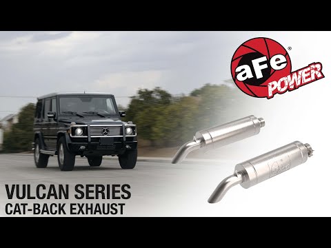 aFe POWER 2002-2008 Mercedes-Benz G500 V8-5.0L Vulcan Series Cat-Back Exhaust