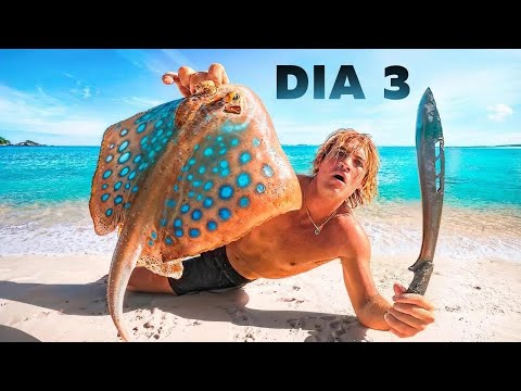 3 Dias Comendo Só o Que Eu Pescar (Animais Perigosos)