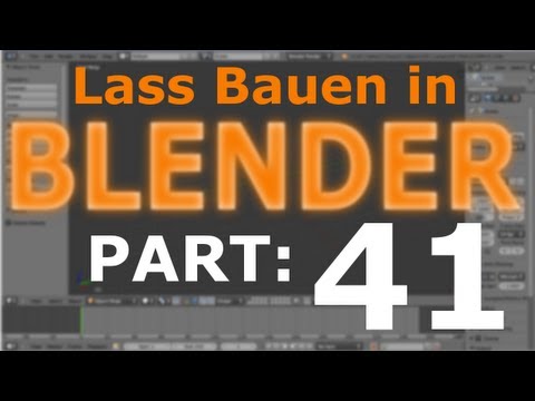 Lass´ Bauen in Blender #41 [Deutsch] - Der Schweinering