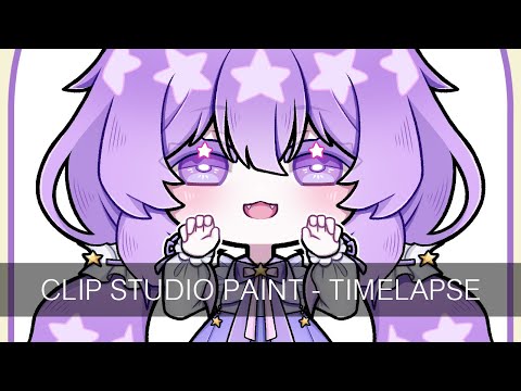 (CLIP STUDIO PAINT) Request 22 - for Yami (Timelapse)