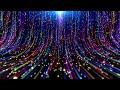 4K Screensaver Colorful Particles Sliding Psychedelic VJ Loop No Sound