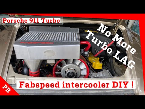 Fabspeed intercooler DIY install on Porsche 911 turbo - NO MORE TURBO LAG