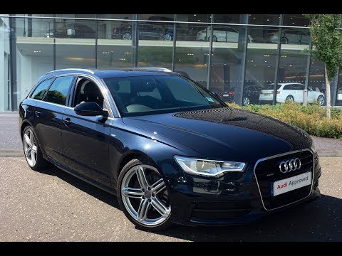 LY64NNA AUDI A6 AVANT TDI QUATTRO S LINE BLUE 2015, West London Audi