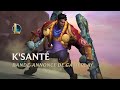 K'Santé, Fierté de Nazumah | Bande-annonce de gameplay - League of Legends