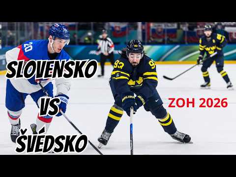 Slovensko vs Švédsko-ZOH 2026-neuznaný gól+highlights