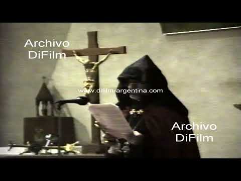 Sacerdote armenio sobre celebracion de la semana santa en Buenos Aires 1990