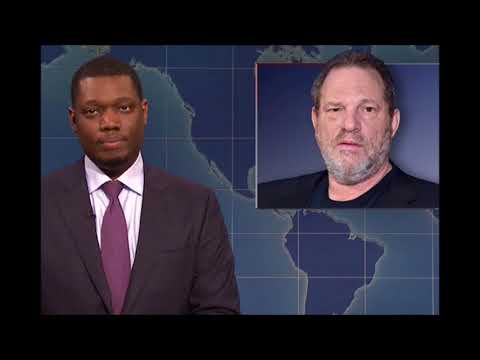 Saturday Night Live 'SNL' #WeekendUpdate GOES AFTER Harvey Weinstein Talking New Emojis