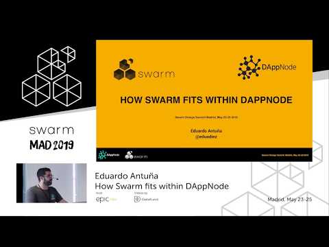 Eduardo Antuña: How Swarm fits within DAppNode | Swarm Orange Summit Madrid 2019