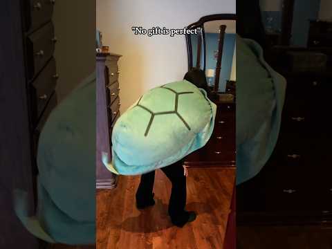 This wearable turtle pillow is the perfect gift #wearablepillow #turtlepillow #giftforher