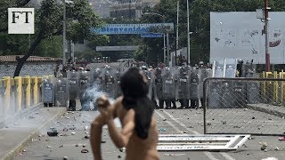Choques mortales en Venezuela mientras Maduro bloquea la ayuda.