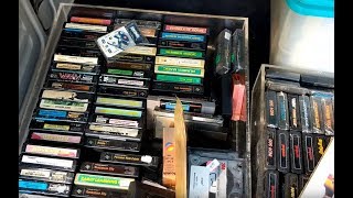 I bought 192 Vintage GAMES at an estate sale! Atari, ColecoVision, Commodore, TRS-80, Ti 99 + S2 E35