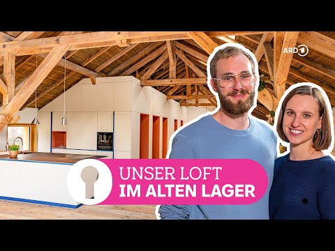 Design-Loft im alten Dachboden: Stylische Wohnung mit Einbauschränken statt Wänden | ARD Room Tour