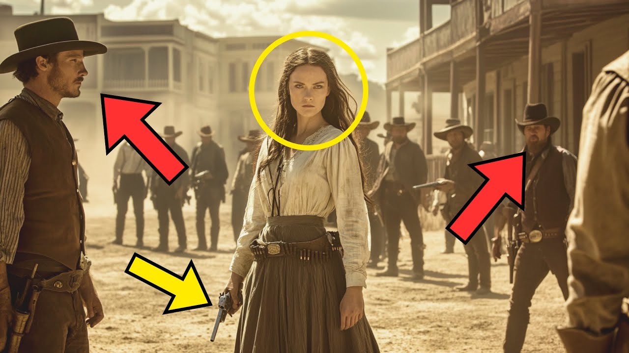 Outlaws Threaten a Quiet Widow, Shocked When She Outdraws Their Fastest Gunslinger