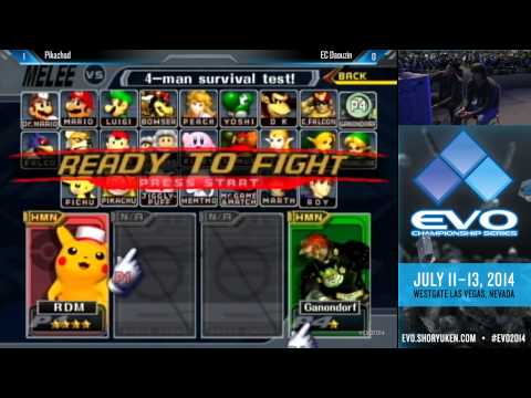EVO 2014 SSBM Pools - Pikachad vs Daouzin