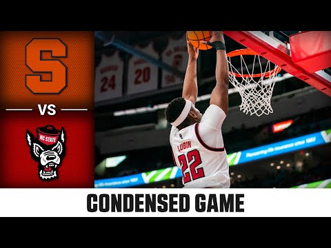 Syracuse vs. NC State Condensed Game | 2025-26 ACC Men's Basketball