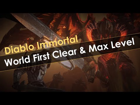 Diablo Immortal World First Clear and Max Level in One Day with Maxroll