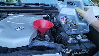 How to Change Oil and Filter on Lexus GX460 and Laboratory Test Old Oil for Elements & Properties