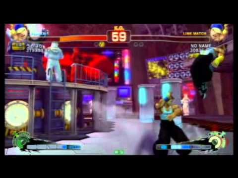 SSF4 AE: Daigo Umehara (Yun) vs Hsien Chang (Yun) - Taito Station (360p)