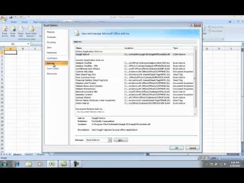 Add-In Statistical Functions to Excel