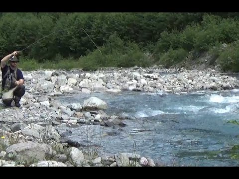 Die Litz -  Fliegenfischen im Silbertal