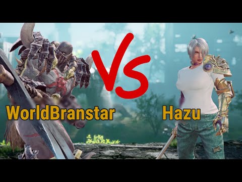 WorldBranstar (Astaroth) VS Hazu (Ivy) #WorldBranstar #Hazu