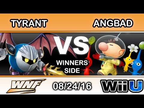 WNF 3.4 - NME | Tyrant (Meta Knight) Vs. Angbad (Olimar) Winners Side - Smash Wii U