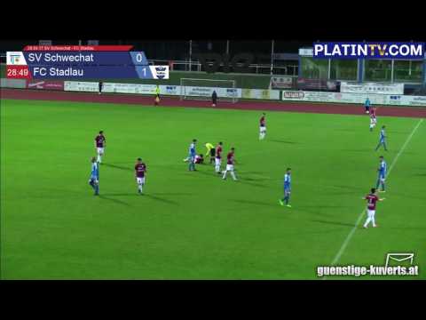 28.04.17 SV Schwechat - FC Stadlau - Highlight  (1. Halbzeit / 28:58) am 28.04.2017 20:31